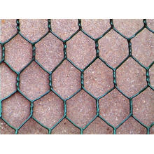 Revestimiento en polvo de malla de alambre hexagonal en el mejor precio